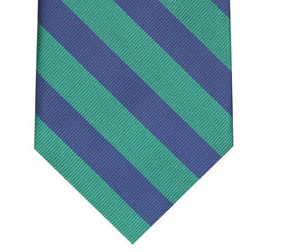 Club Room Men's Rover Classic Stripe Tie Green Size Regular