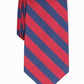 Club Room Men's Rover Classic Stripe Tie Red Size Regular