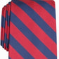 Club Room Men's Rover Classic Stripe Tie Red Size Regular