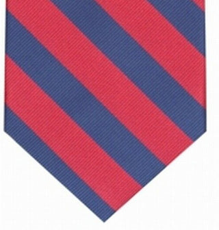 Club Room Men's Rover Classic Stripe Tie Red Size Regular