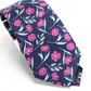 Bar III Men's Horizon Skinny Floral Tie Blue One Size