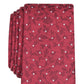 Bar III Men's Iris Skinny Floral Dot Tie Red Size Regular