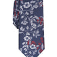 Bar III Men's Poplar Skinny Floral Tie Red Size Regular