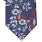 Bar III Men's Poplar Skinny Floral Tie Red Size Regular