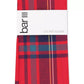 Bar III Men's Abby Plaid Pocket Square Red Size Regular