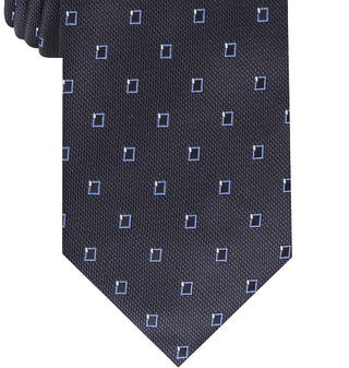 Alfani Men's Slim Neat Tie Navy Size Regular