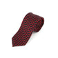 Alfani Men's Slim Geometric Tie  Red Size Regular