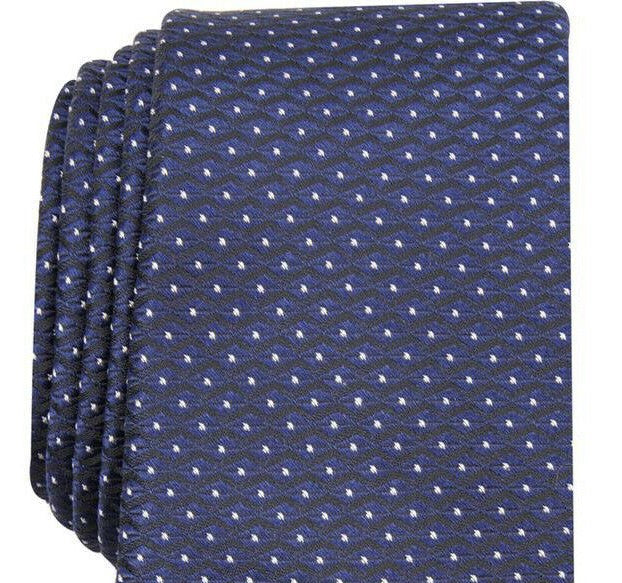 Alfani Men's Slim Geo Tie Black Regular