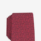 Alfani Men's Slim Geo Tie Red Dot Size Regular