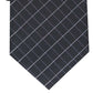 Alfani Men's Slim Grid Tie Black One Size