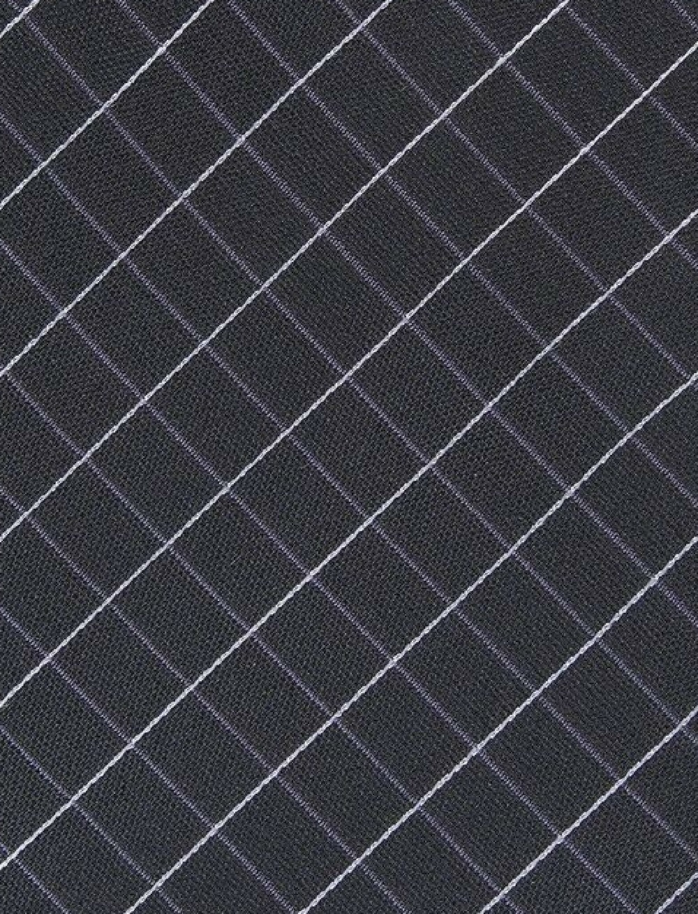 Alfani Men's Slim Grid Tie Black One Size