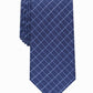 Alfani Men's Slim Grid Tie Navy Size Regular