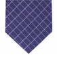 Alfani Men's Slim Grid Tie Purple One Size