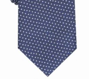 Alfani Men's Slim Abstract Dot Tie Navy Size Regular