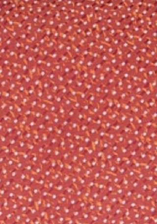 Alfani Men's Slim Abstract Dot Tie Orange Size Regular