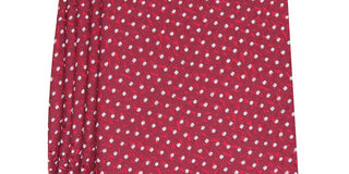 Alfani Men's Slim Abstract Dot Tie Burgundy Size Regular