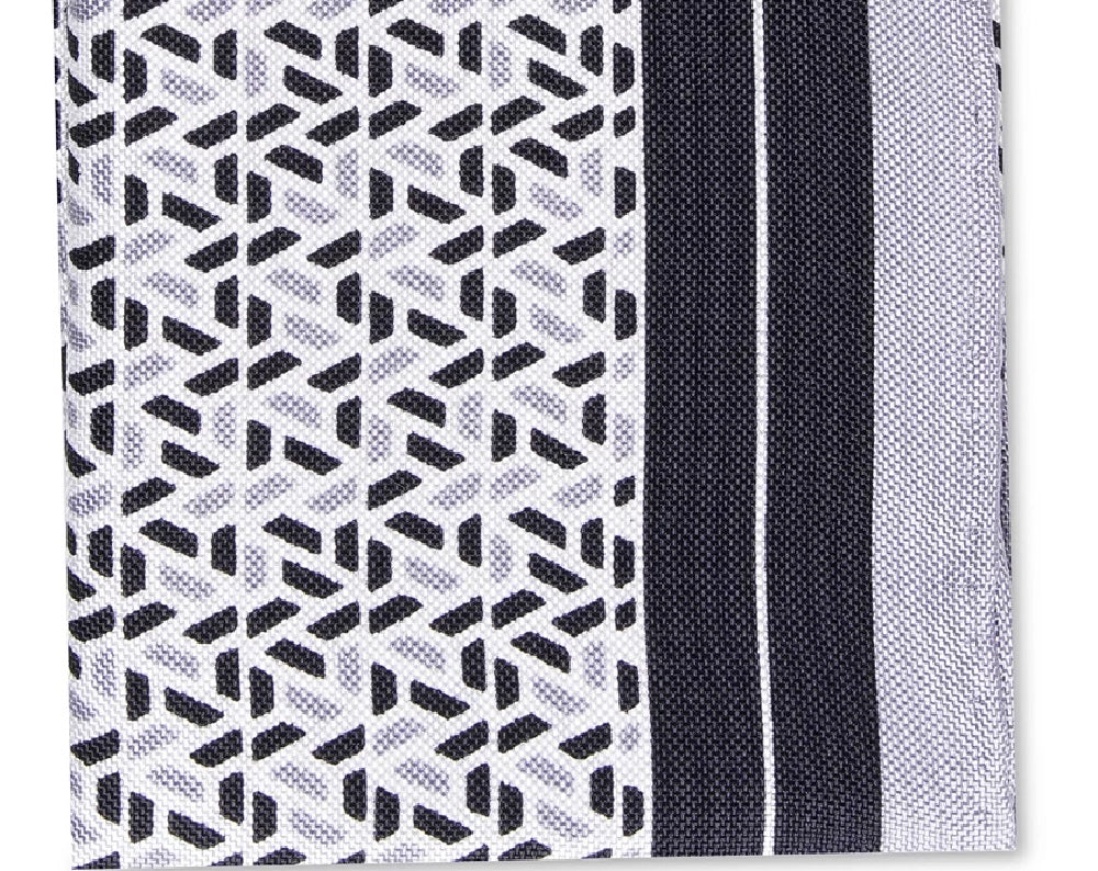 Alfani Men's Geo Silk Pocket Square White Size Regular