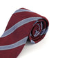 Tasso Elba Men's Striped Silk Tie Red Size Regular