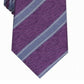 Tasso Elba Men's  Stripe Silk Tie Purple One Size