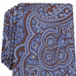 Tasso Elba Men's Classic Paisley Silk Tie Brown Size Regular