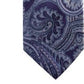 Tasso Elba Men's Classic Paisley Silk Tie Purple Size Regular
