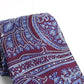 Tasso Elba Men's Classic Paisley Silk Tie Red Size Regular