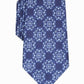 Tasso Elba Men's Medallion Silk Tie Blue One Size