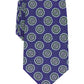 Tasso Elba Men's Classic Medallion Silk Tie Purple Size Regular