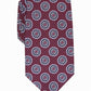 Tasso Elba Men's Classic Medallion Silk Tie  Red Size Regular