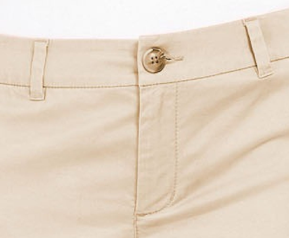 Style & Co Women's Chino Shorts Beige Size 6