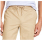 Alfani Men's Drawstring Pants Sand Suede Size Small