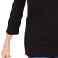 Karen Scott Women's Grommet-Trim Top Black Size Small