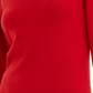 Maison Jules Women's Puff-Sleeve Sweater Bright Red Size Small