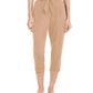 Maison Women's Jules Cropped Paperbag Pants Beige Size Medium