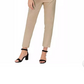 Maison Jules Women's Cropped Paperbag Pants Beige Size Small