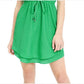 Maison Jules Women's Printed Double Hem Sleeveless Dress Green Size XX-Large