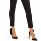 INC International Concepts Women's Bow-Detailed Tapered Ankle Pants Black Size 8