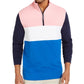 Club Room Men's Regular-Fit Colorblocked 1/4-Zip Sweatshirt Pink Size Extra Large
