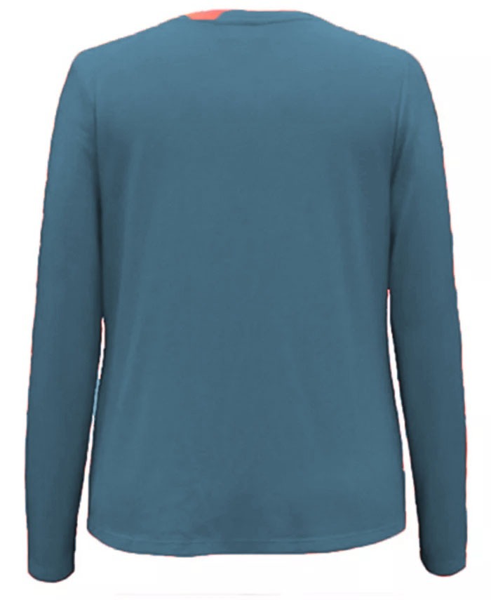 Style & Co Women's Twist-Hem Top Blue Size Large