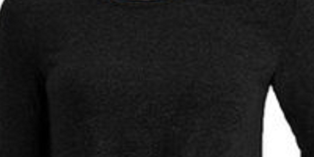 Style & Co Women's Twist-Front Top Black Size Medium