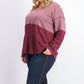 Style & Co Women's Colorblocked Hoodie Red Size Extra Small