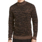 INC International Concepts Men's Onyx Turtleneck Sweater Black Size Large