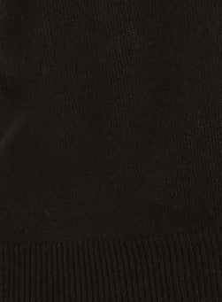 INC International Concepts Women's Tulle-Sleeve Sweater  Black Size Small