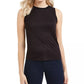 Bar III Women's Studded Sleeveless Top Black Size Extra Small