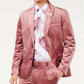 INC International Concepts Men's Slim-Fit Velvet Blazer Pink Size Large