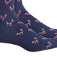 Bar III Men's Heart Socks Navy Size Regular