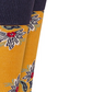 Bar III Men's Floral Socks  Yellow Size Regular