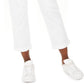 Style & Co Women's Curvy-Fit Cuffed Girlfriend Jeans White Size 12