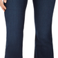 Style & Co Women's Curvy Boot Cut Jeans Blue Size 6