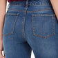 Style & Co Women's High-Rise Crop Straight-Leg Jeans  Blue Size 2